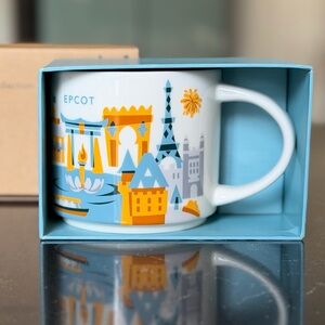 Disney World Parks Starbucks EPCOT Mug You Are Here Collection